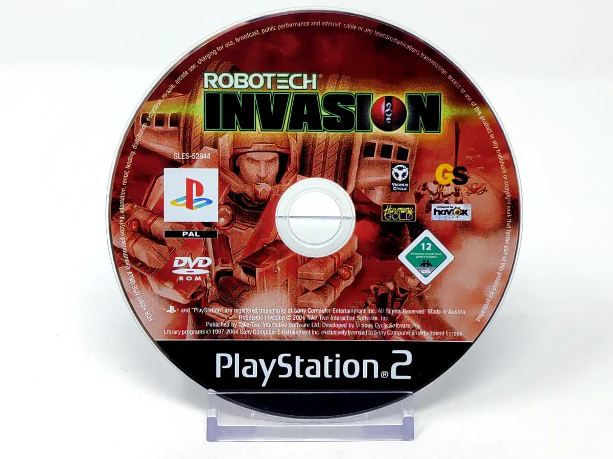 Robotech: Invasion (ESP) (Disco) para PlayStation 2, edición PAL España, de segunda mano