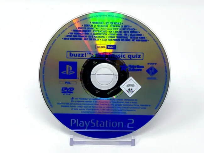 Buzz!: The Music Quiz (ITA) (Promo) (Disco)
