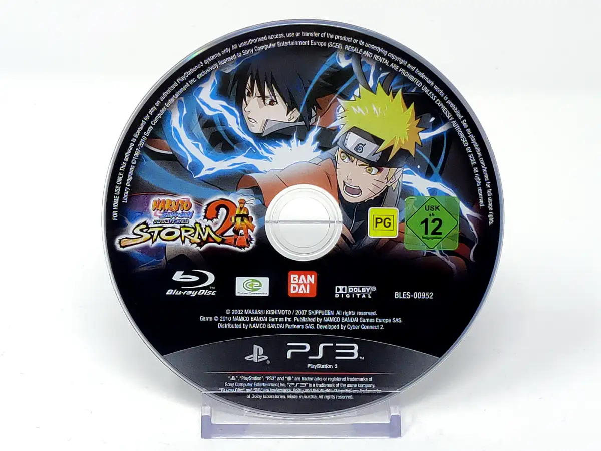 Naruto Shippuden: Ultimate Ninja Storm 2 (ESP) (Disco) para PlayStation 3, edición PAL España, de segunda mano