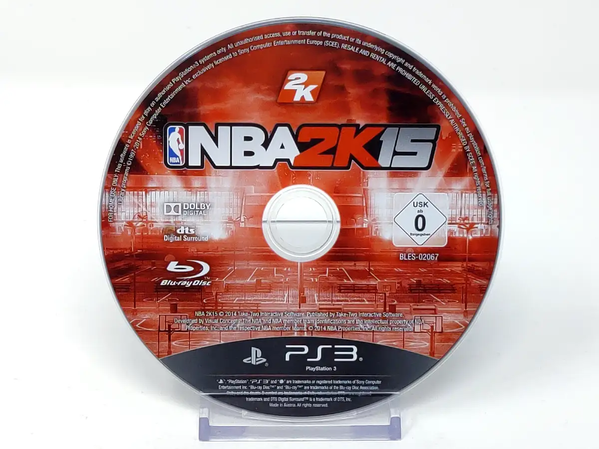 NBA 2K15 (ESP) (Disco) para PlayStation 3, edición PAL España, de segunda mano