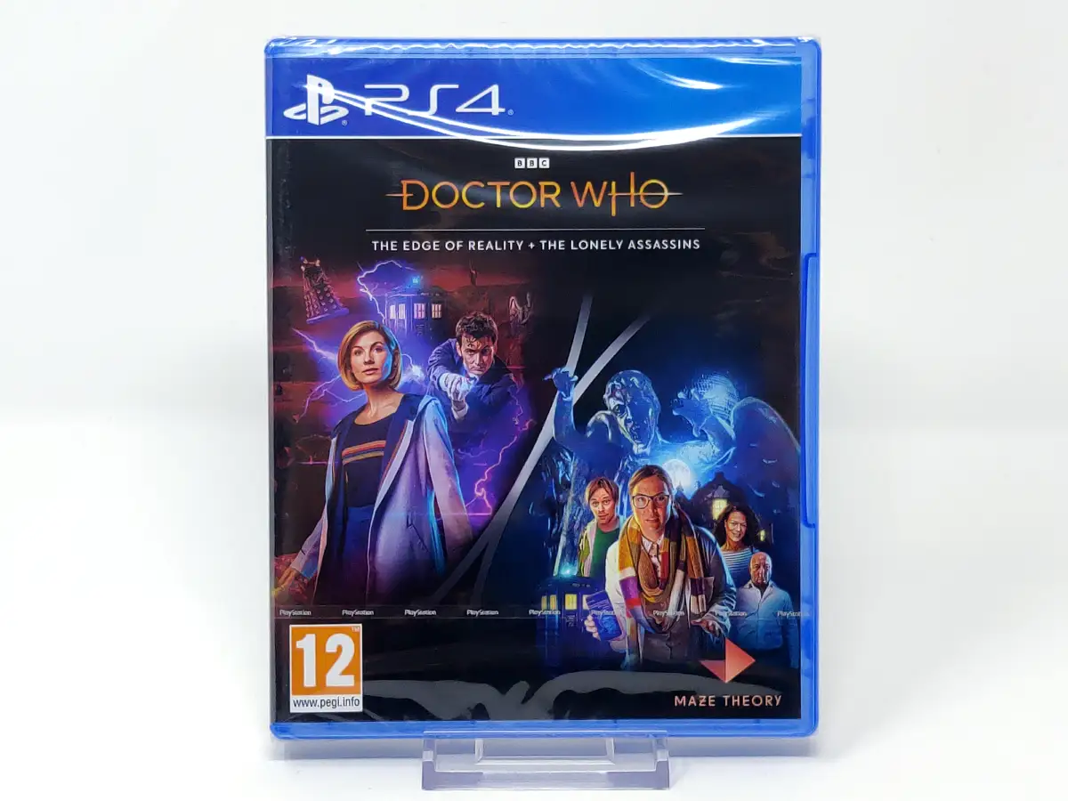 Portada de Doctor Who:The Edge Of Reality + The Lonely Assassins (ESP) (Precintado) para PlayStation 4, edición PAL España, nuevo