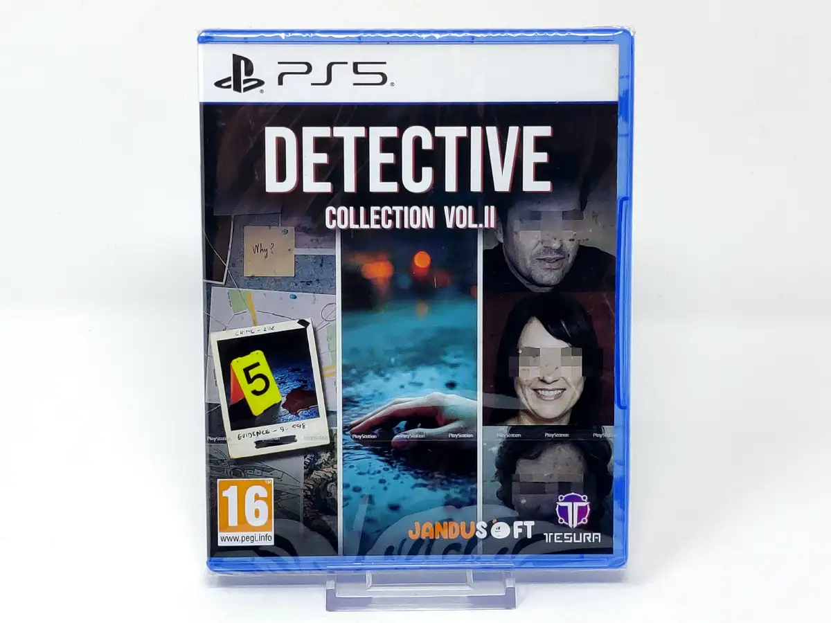 Portada de Detective Collection Vol. II (ESP) (Precintado) para PlayStation 5, edición PAL España, nuevo