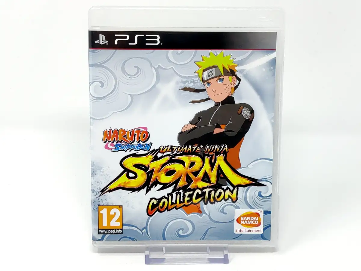 Portada de Naruto Shippuden: Ultimate Ninja Storm Collection (ESP) para PlayStation 3, edición PAL España, de segunda mano