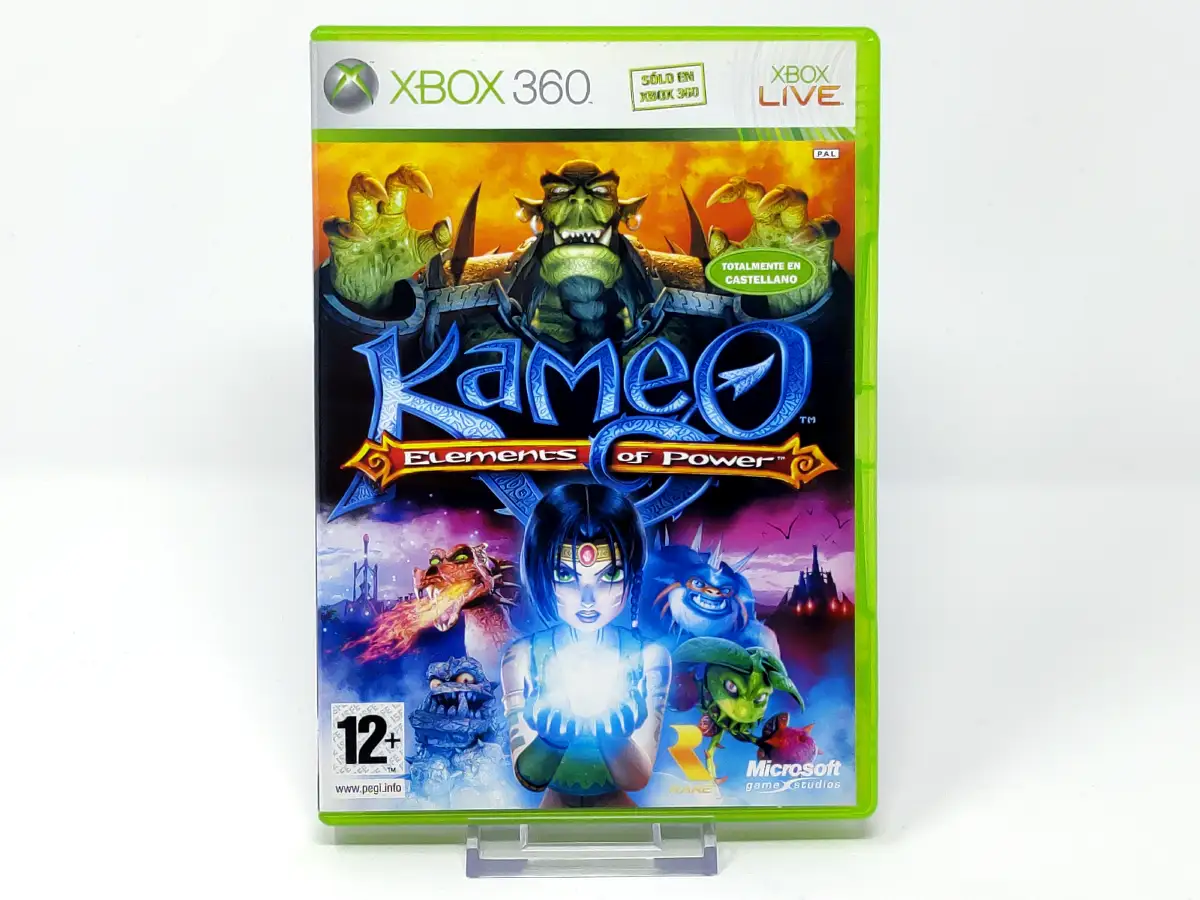 Portada de Kameo: Elements of Power (ESP) para XBOX 360, edición PAL España, de segunda mano