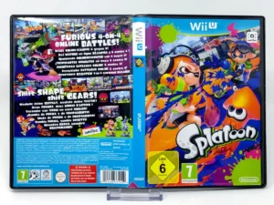 Splatoon (ALE) (Carátula) para Nintendo Wii U, edición PAL Alemania, de segunda mano