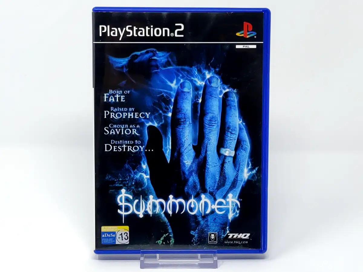 Portada de Summoner (ESP) para PlayStation 2, edición PAL España, de segunda mano