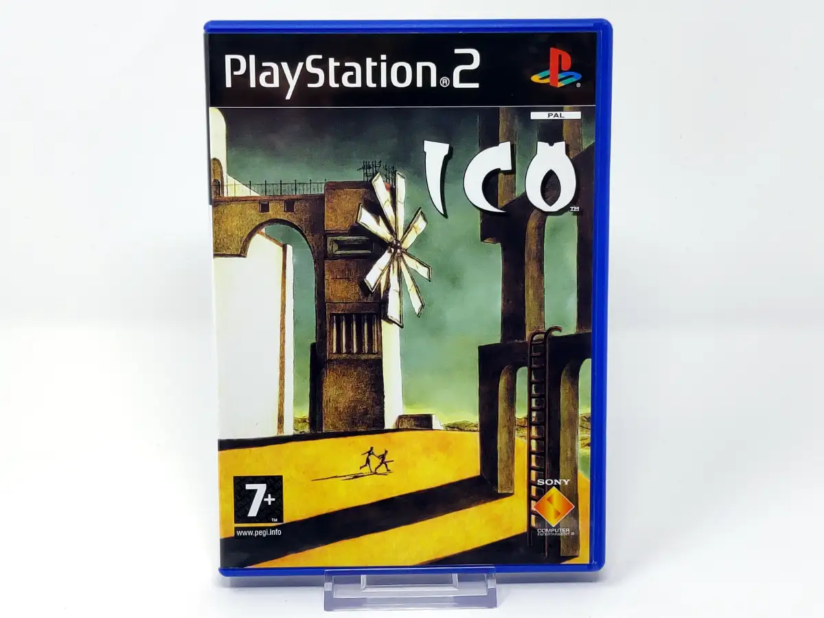Portada de ICO (ESP) para PlayStation 2, edición PAL España, de segunda mano