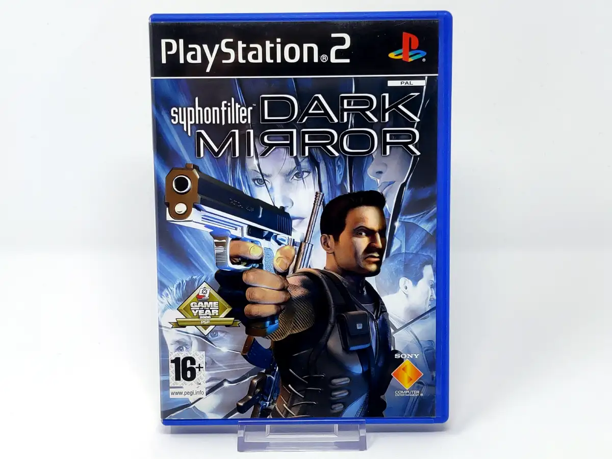 Portada de Syphon Filter: Dark Mirror (ESP) para PlayStation 2, edición PAL España, de segunda mano
