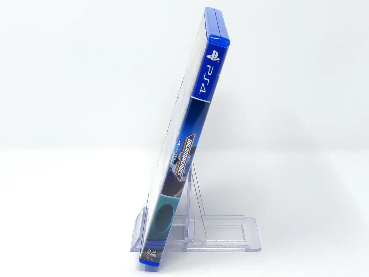 Lateral de la caja de Micro Machines World Series (ESP) para PlayStation 4