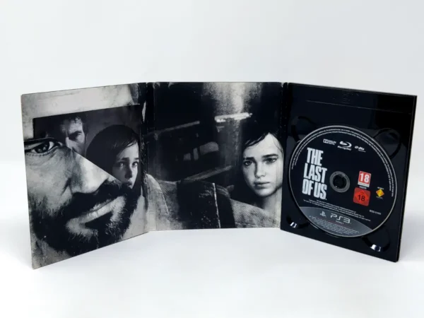 Interior del juego The Last Of Us (Joel Edition) (ESP) para PlayStation 3 con disco y manual