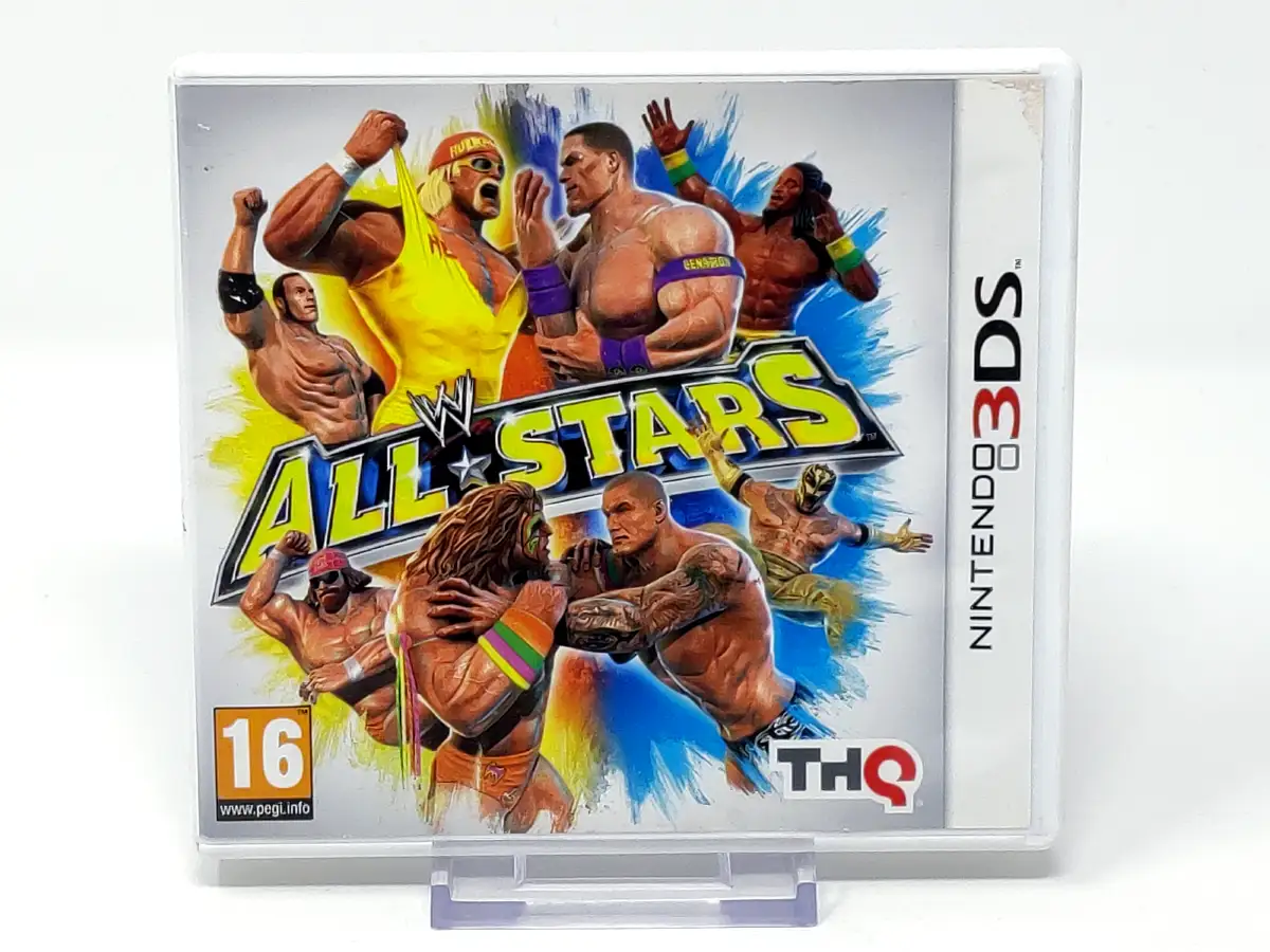 Portada de WWE All Stars (ESP) para Nintendo 3DS, edición PAL España, de segunda mano