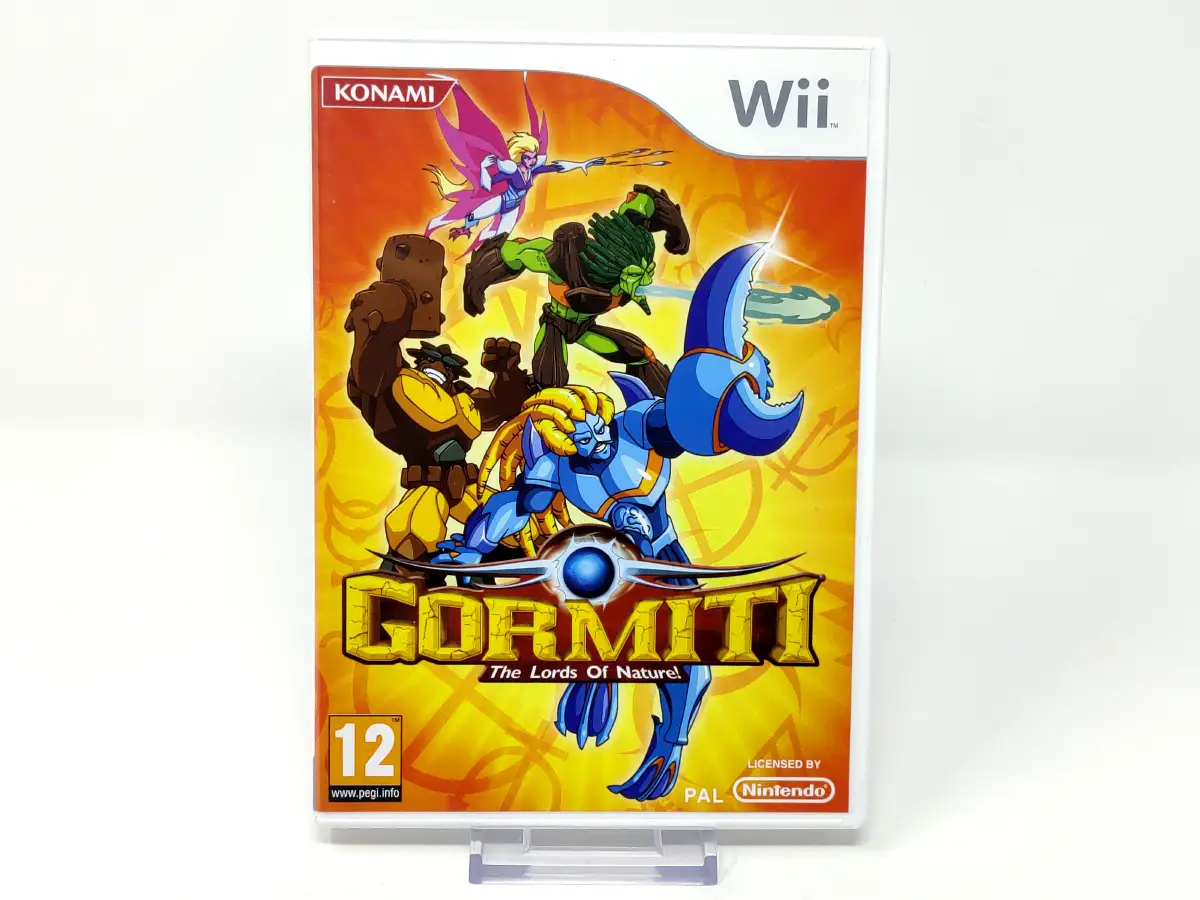 Portada de Gormiti: The Lords of Nature! (HOL) para Nintendo Wii, edición PAL Holanda, de segunda mano