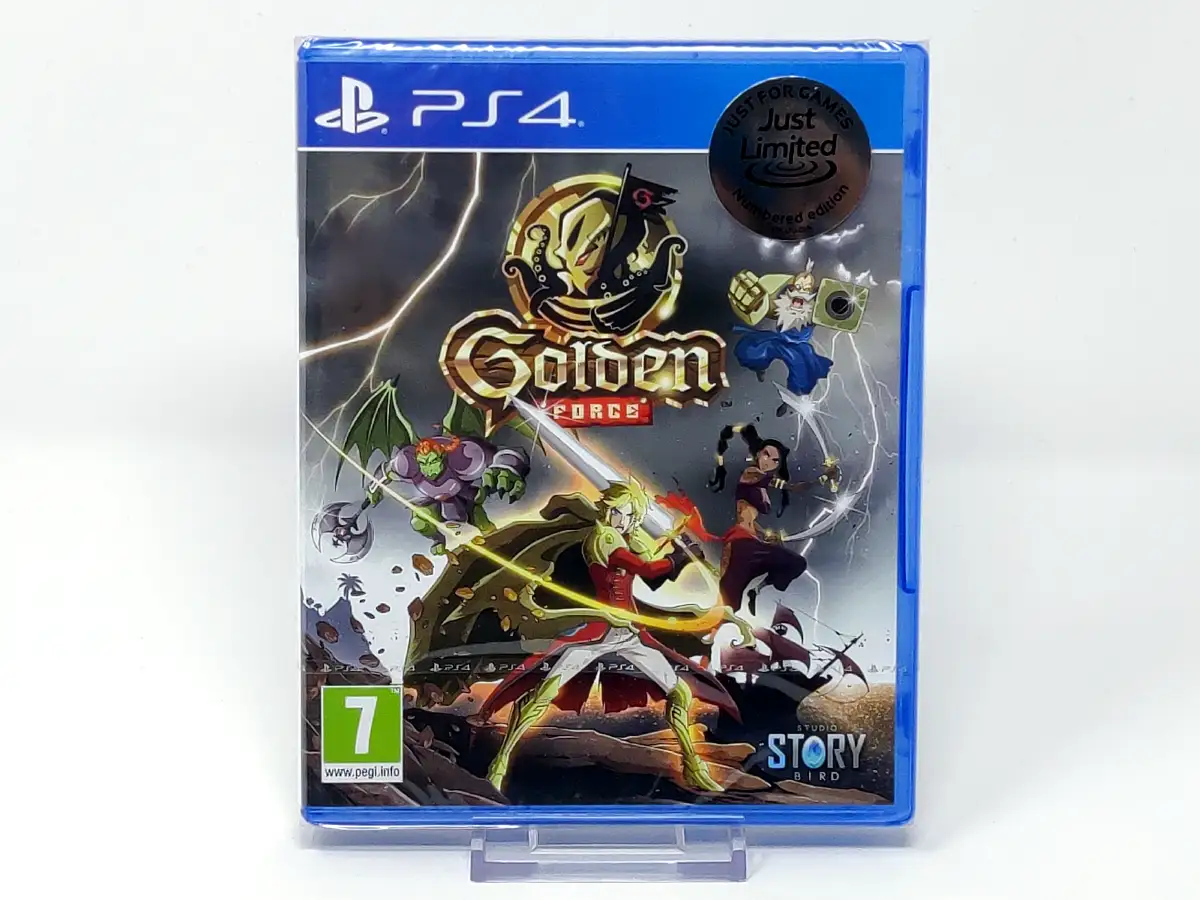 Portada de Golden Force (ESP) (Precintado) para PlayStation 4, edición PAL España, de segunda mano