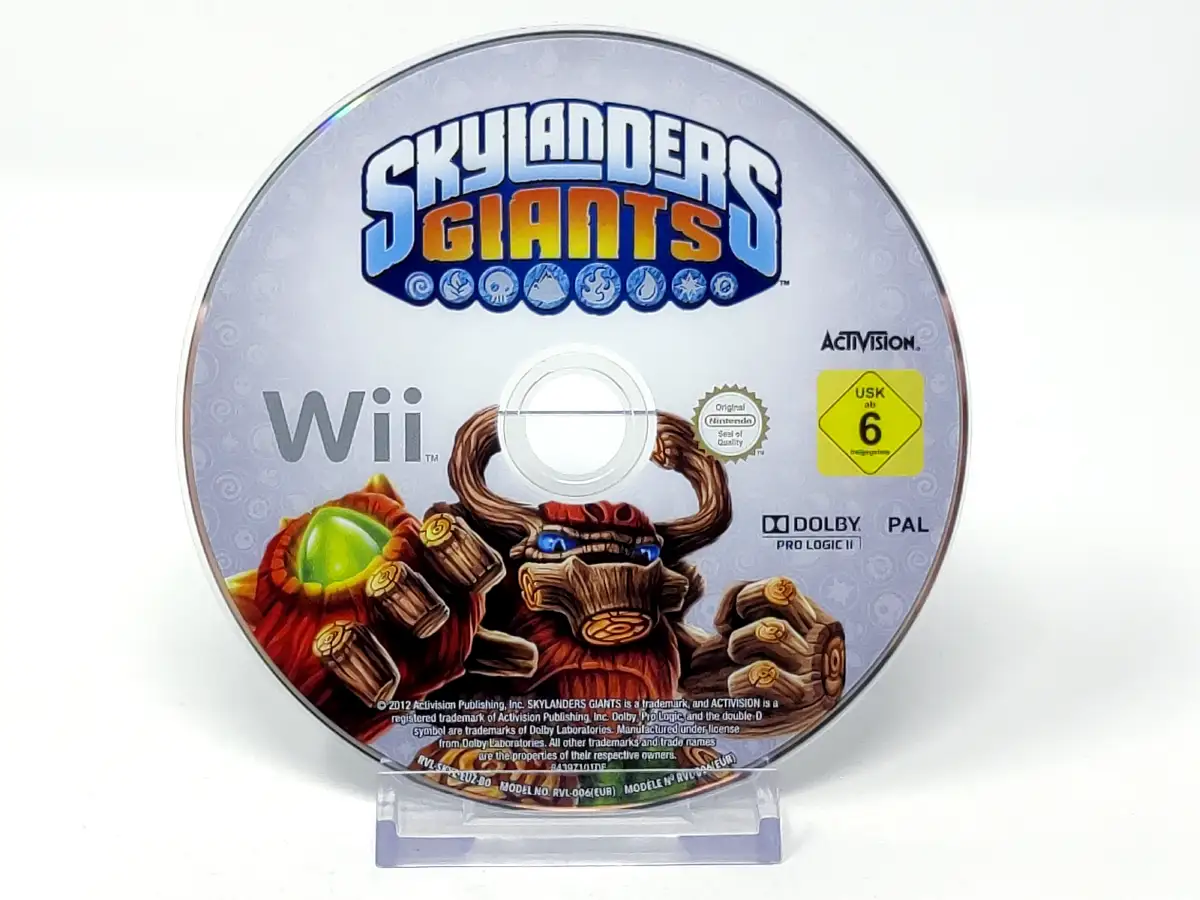 Skylanders Giants (ESP) (Disco) para Nintendo Wii, edición PAL España, de segunda mano