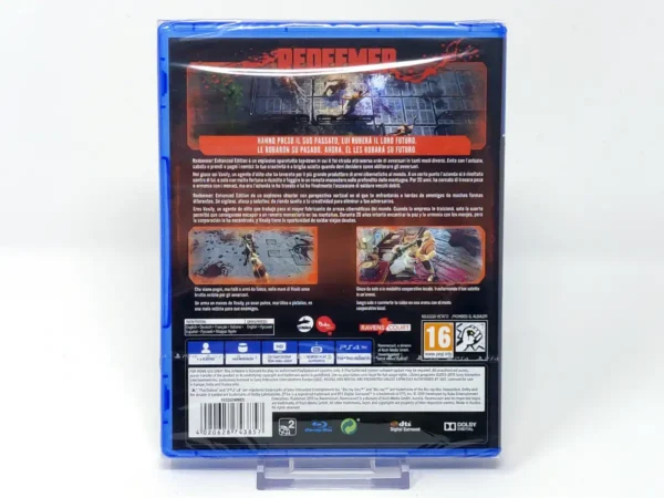 Parte trasera de Redeeemer (Enhanced Edition) (ESP) (Precintado) para PlayStation 4, edición PAL España