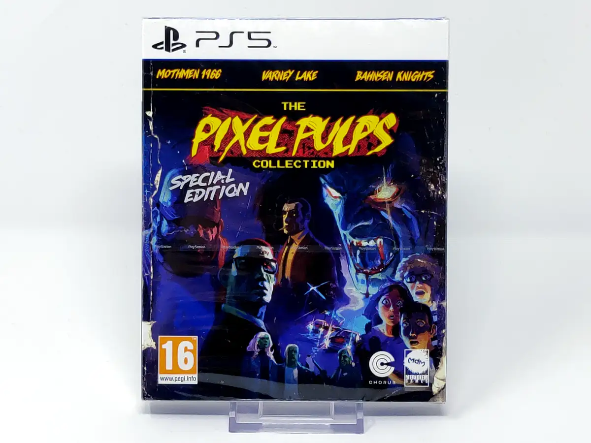 Portada de The Pixel Pulps Collection (Special Edition) (ESP) (Precintado) para PlayStation 5, edición PAL España, de segunda mano