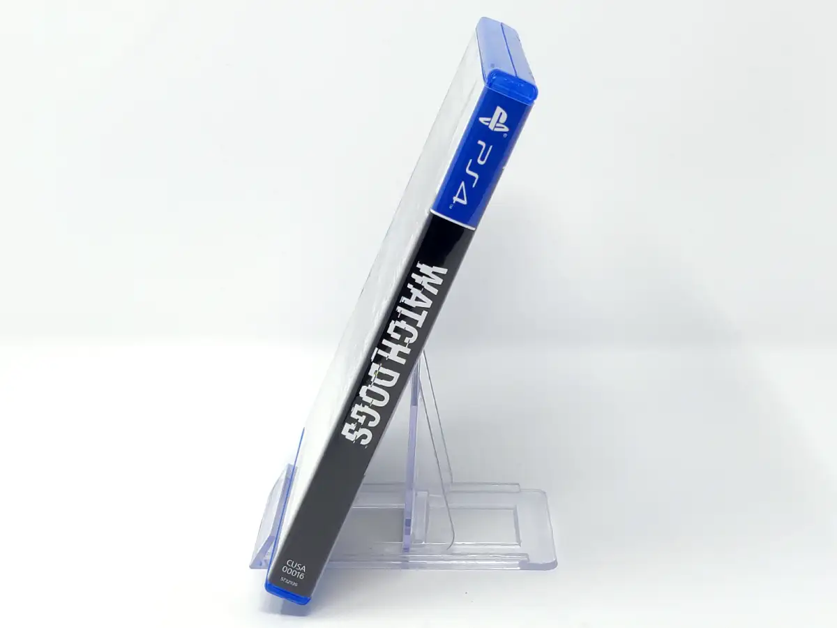 Lateral de la caja de Watch Dogs (ESP) para PlayStation 4