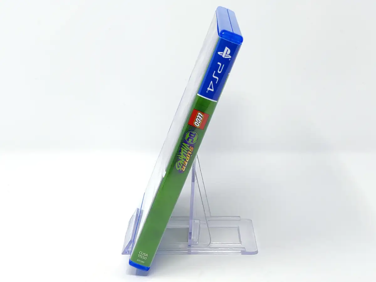 Lateral de la caja de LEGO DC Súper-Villanos (ESP) para PlayStation 4
