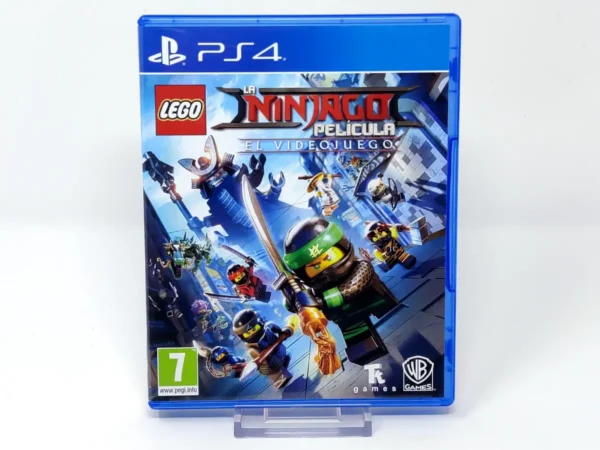 Portada de LEGO La NINJAGO Película: El Videojuego (ESP) para PlayStation 4, edición PAL España, de segunda mano