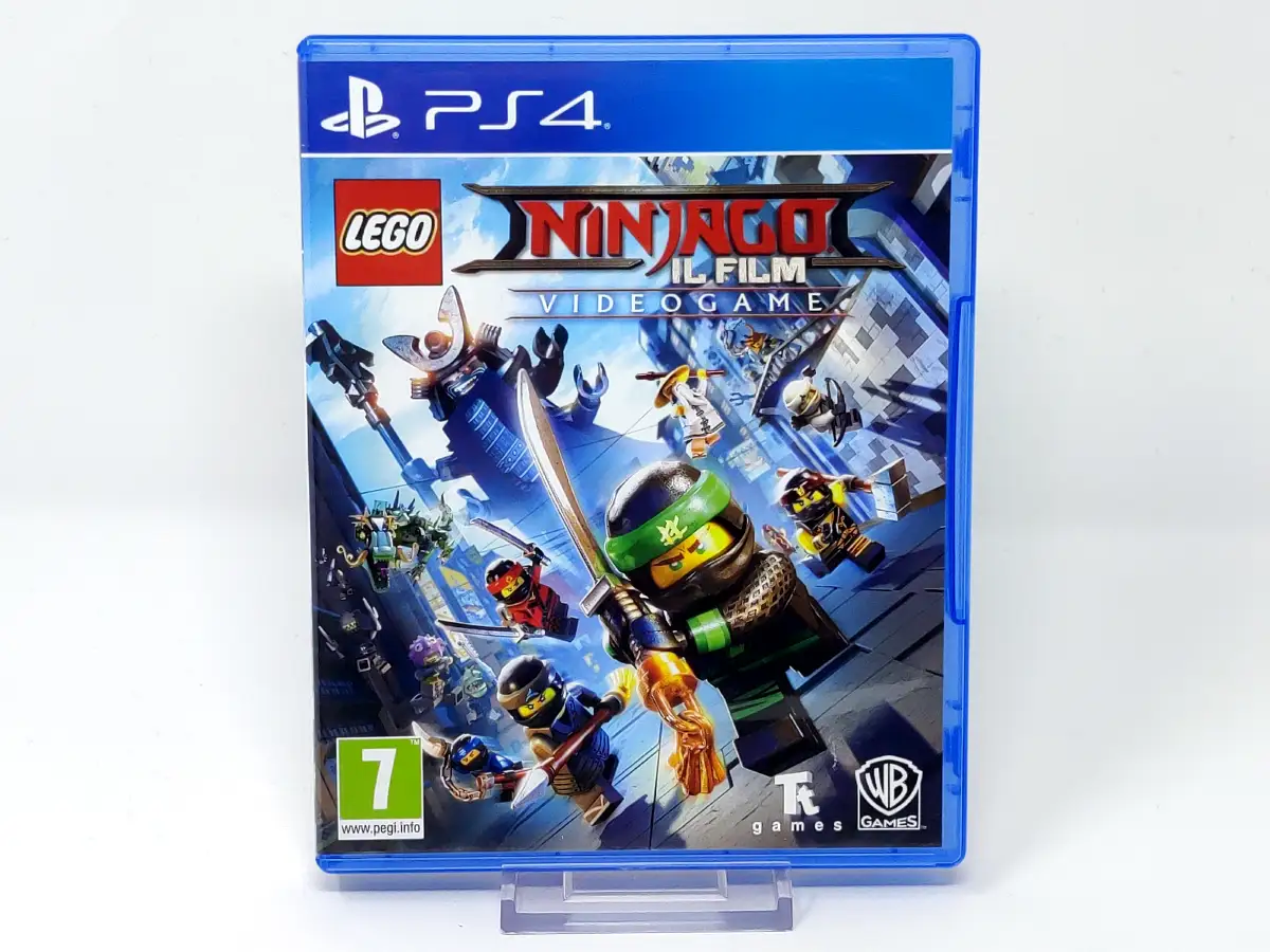 Portada de LEGO NINJAGO Il Film: Videogame (ITA) para PlayStation 4, edición PAL Italia, de segunda mano