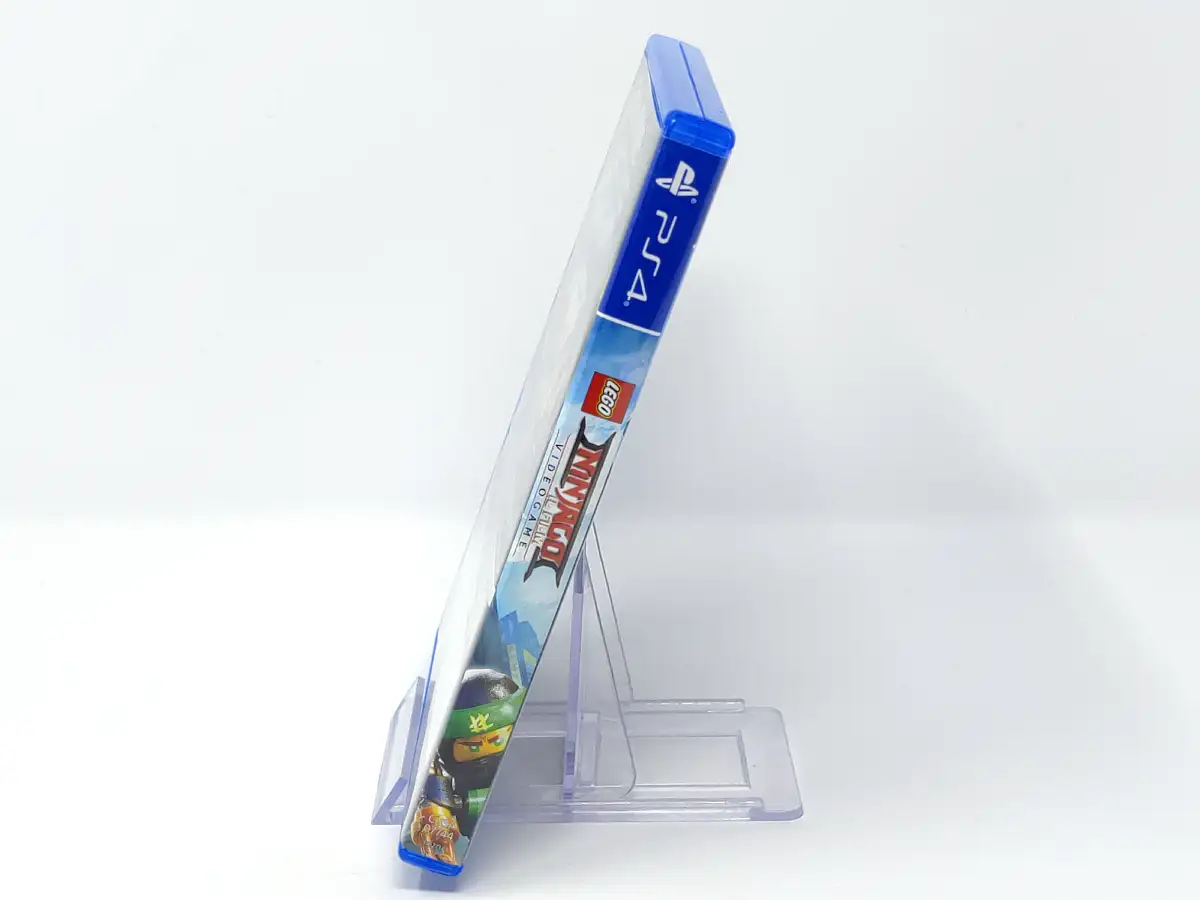 Lateral de la caja de LEGO NINJAGO Il Film: Videogame (ITA) para PlayStation 4
