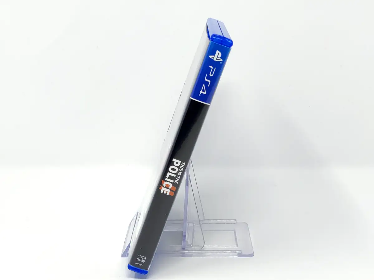 Lateral de la caja de This Is the Police 2 (ESP) para PlayStation 4