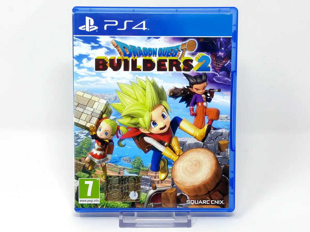 Portada de Dragon Quest Builders 2 (ESP) para PlayStation 4, edición PAL España, de segunda mano