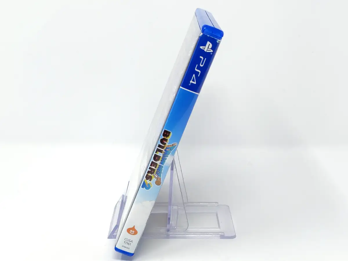 Lateral de la caja de Dragon Quest Builders 2 (ESP) para PlayStation 4