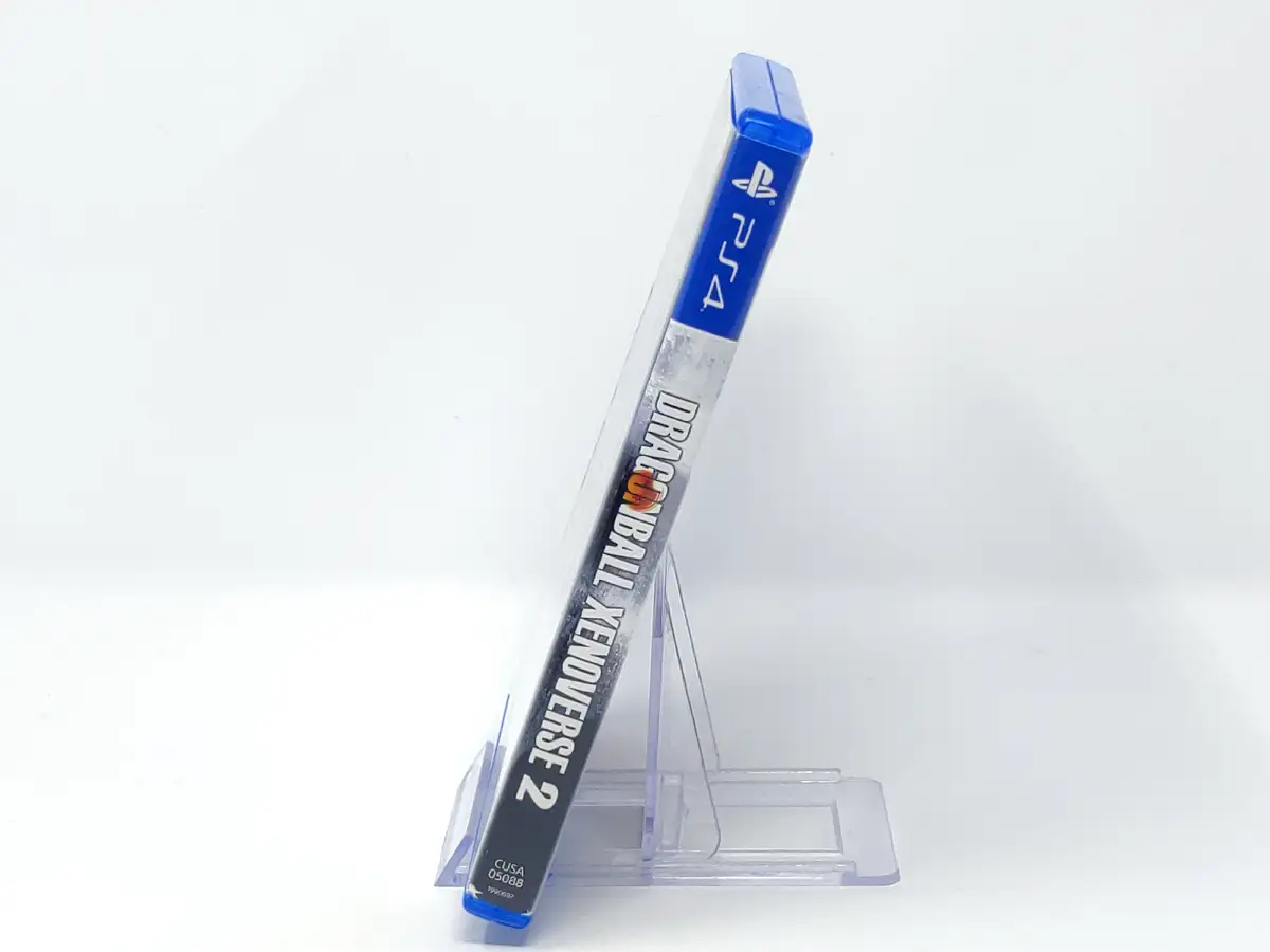 Lateral de la caja de Dragon Ball Xenoverse 2 (ESP) para PlayStation 4