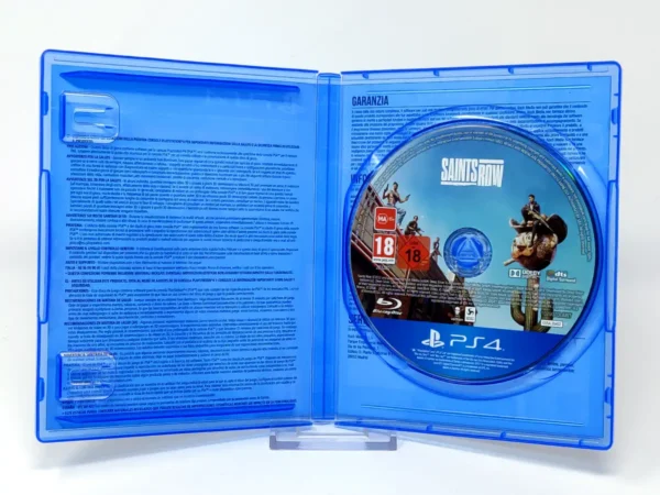 Interior del juego Saints Row (Day One Edition) (ESP) para PlayStation 4 con disco y manual