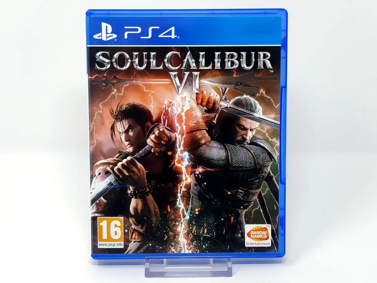 Portada de SoulCalibur VI (ESP) para PlayStation 4, edición PAL España, de segunda mano