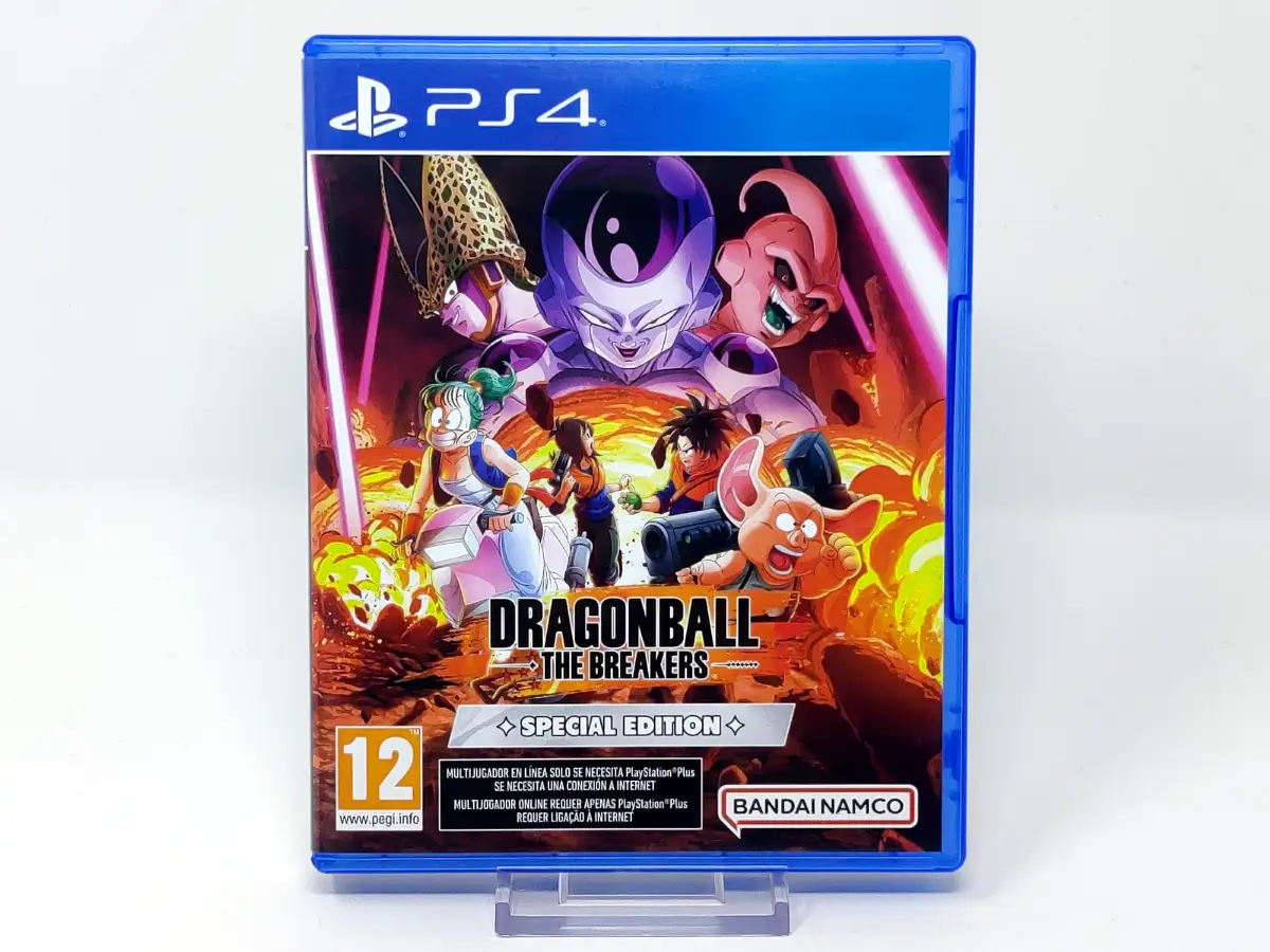 Portada de Dragon Ball: The Breakers (Special Edition) (ESP) para PlayStation 4, edición PAL España, de segunda mano