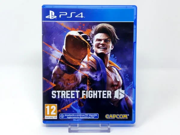Portada de Street Fighter 6 (ESP) para PlayStation 4, edición PAL España, de segunda mano