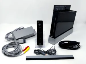 Nintendo Wii Negra (Consola) (RVL-001) (EUR)