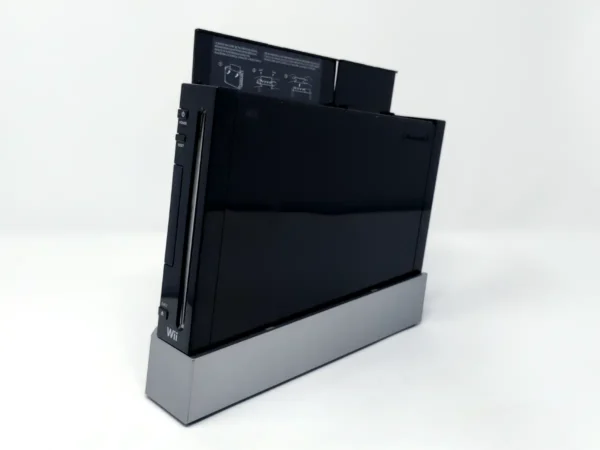 Nintendo Wii Negra (Consola) (RVL-001) (EUR) para Nintendo Wii, edición PAL EUR, de segunda mano