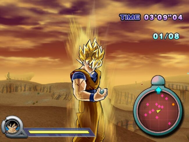 Screenshot de Dragon Ball Z: Infinite World (ESP)