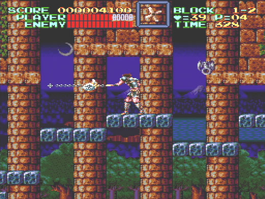 Screenshot de Super Castlevania IV (ALE) (Cartucho)