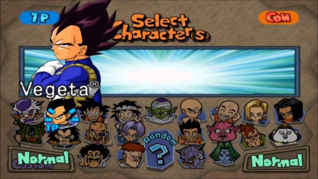 Screenshot de Dragon Ball Z: Budokai (ESP)