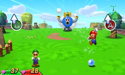 Screenshot de Mario & Luigi: Dream Team Bros. (ESP)