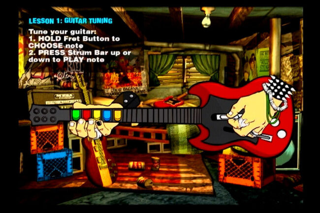 Screenshot de Guitar Hero Encore: Rocks the 80s (ESP)