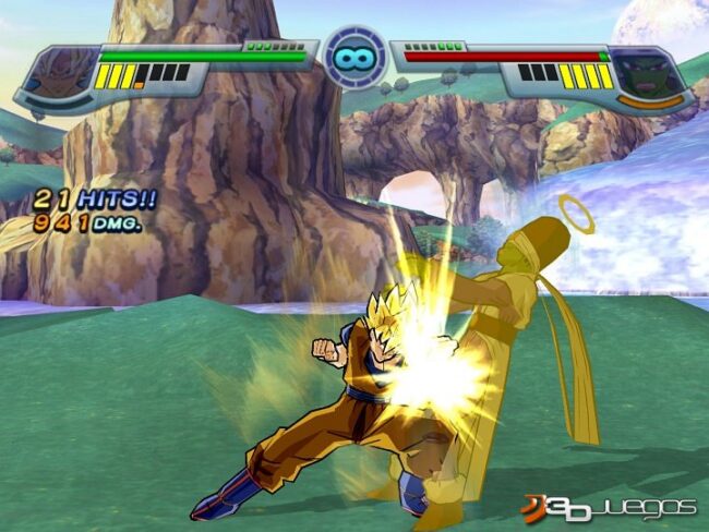 Screenshot de Dragon Ball Z: Infinite World (ESP)