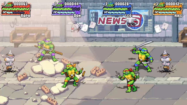 Screenshot de Teenage Mutant Ninja Turtles: Shredder's Revenge (ESP)