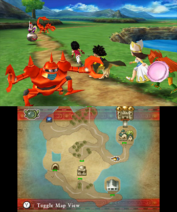 Screenshot de Dragon Quest VII: Fragmentos de un mundo olvidado (ESP)