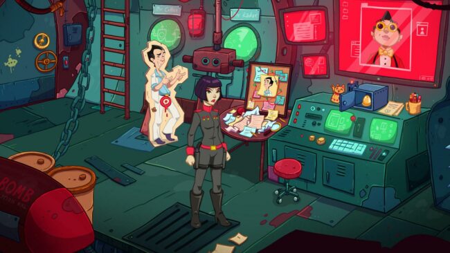 Screenshot de Leisure Suit Larry - Wet Dreams Dry Twice (ESP)