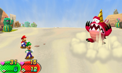 Screenshot de Mario & Luigi: Dream Team Bros. (ESP)
