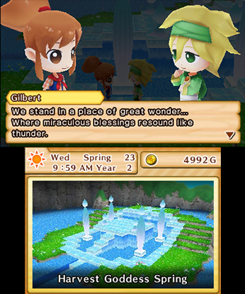 Screenshot de Harvest Moon: El Valle Perdido (ESP)