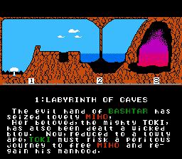 Screenshot de Toki: Going Ape Spit (USA)