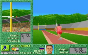Screenshot de Summer Challenge (EUR) (Cartucho)