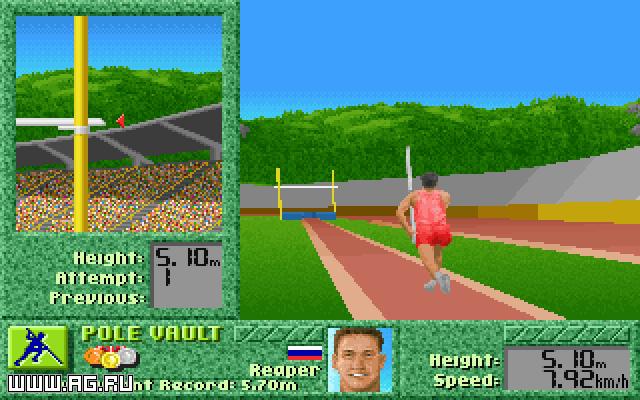 Screenshot de Summer Challenge (EUR) (Cartucho)