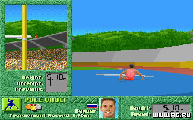 Screenshot de Summer Challenge (EUR) (Cartucho)